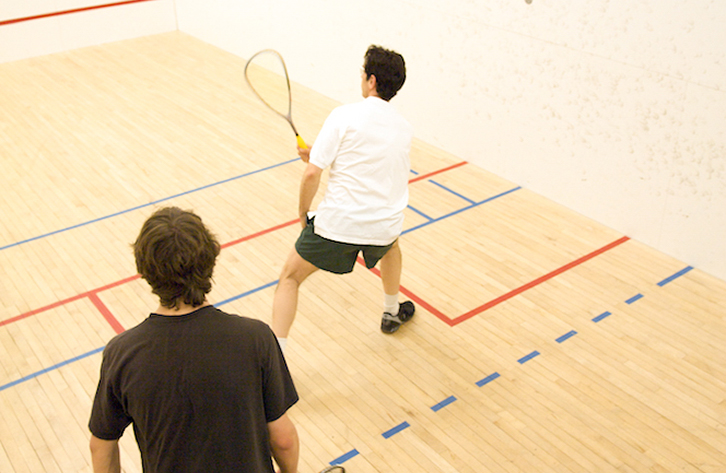 Squash and Racquetball Courts at the Kilpatrick Athletic Center