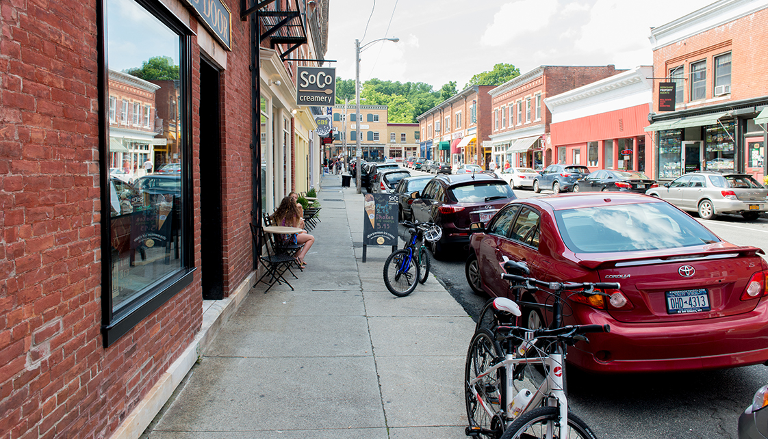 Railroad St. in Great Barrington