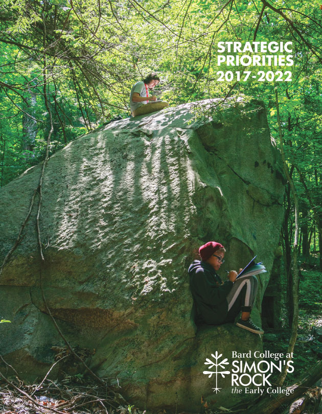 PDF Cover - students on large rock